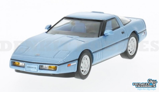 CHEVROLET CORVETTE C4 1984 BLUE 1/43 IXO MODELS