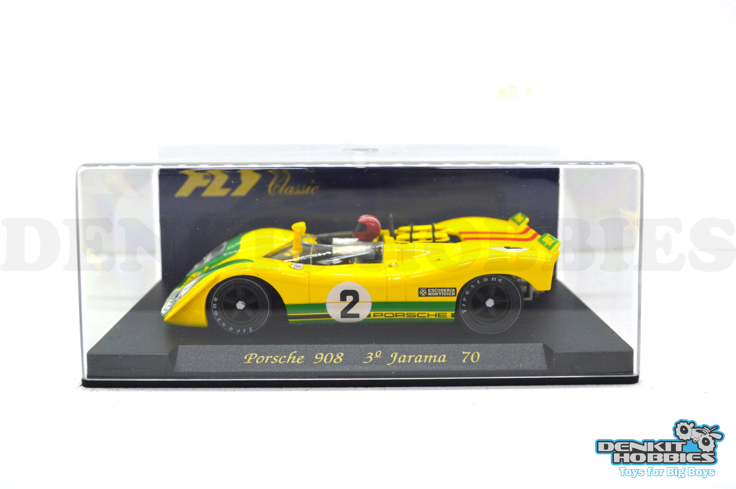 PORSCHE 908 3RD JARAMA 1970 SLOT CAR 1/32 SCALE FLY