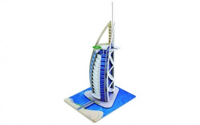 BURJ ALL ARAB 3D WOODEN PUZZLE - ROBOTIME
