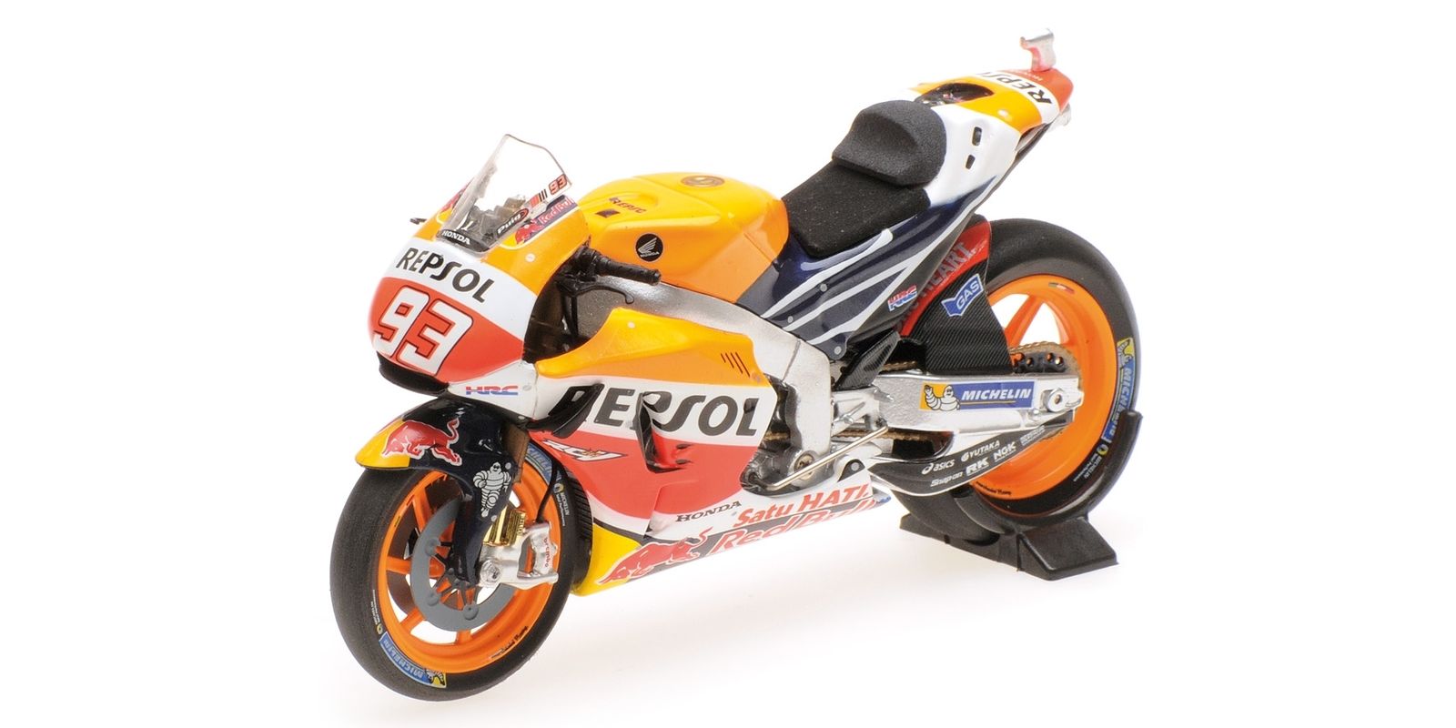 HONDA RC213V MARQUEZ #93 GP 2016 1/18 - MINICHAMPS