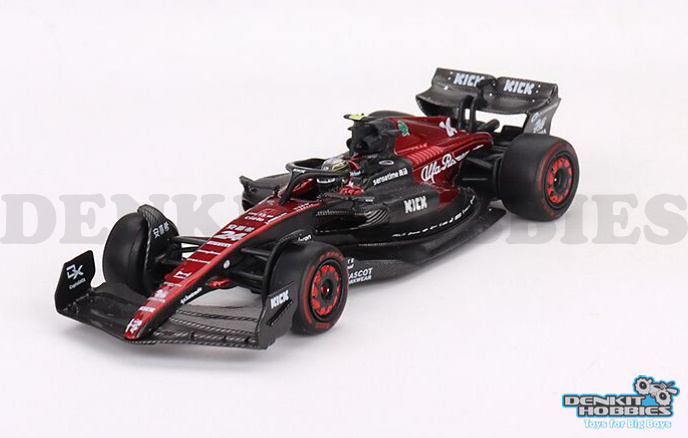 ALFA ROMEO C43 F1 #24 ZHOU GUANYU 2023 AUSTRALIAN GP 1/64 SCALE MINI GT