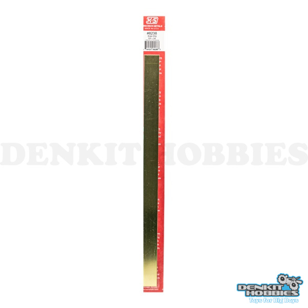 0.025 X 3/4 BRASS STRIP (1) K&S METALS