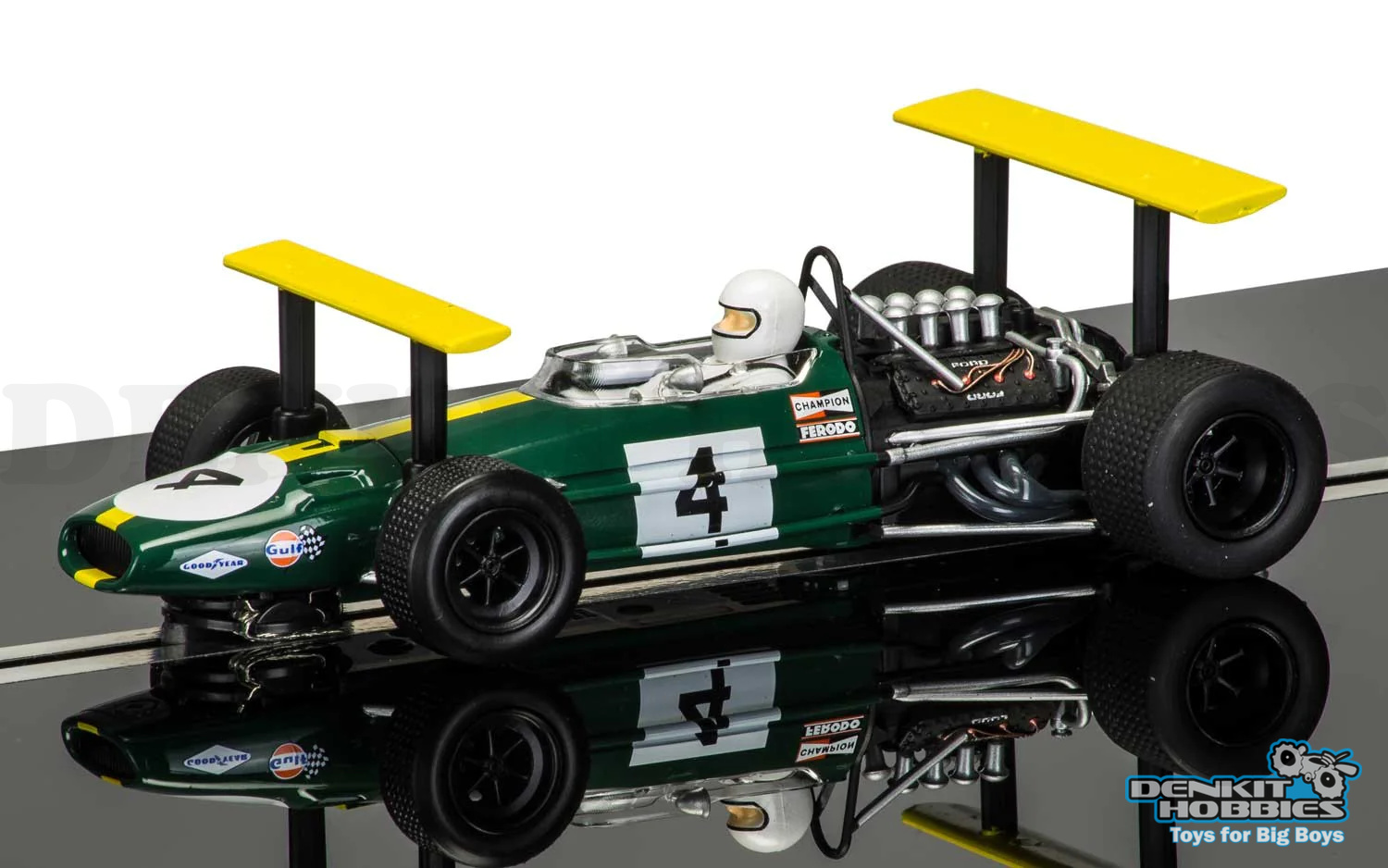 BRABHAM BT26A-3 F1 JACKY ICKX 1969 LIMITED EDTION SLOT CAR 1/32 SCALEXTRIC