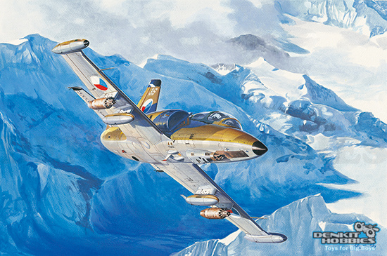 L-39ZA ALBATROS PLASTIC MODEL KIT 1/48 TRUMPETER