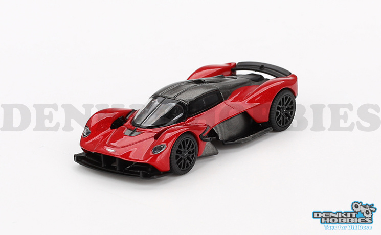 ASTON MARTIN VALKYRIE HYPER RED 1/64 SCALE MINI GT