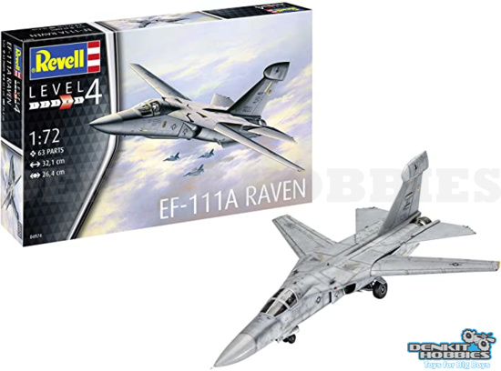 EF-111A RAVEN PLASTIC MODEL KIT 1/72 REVELL