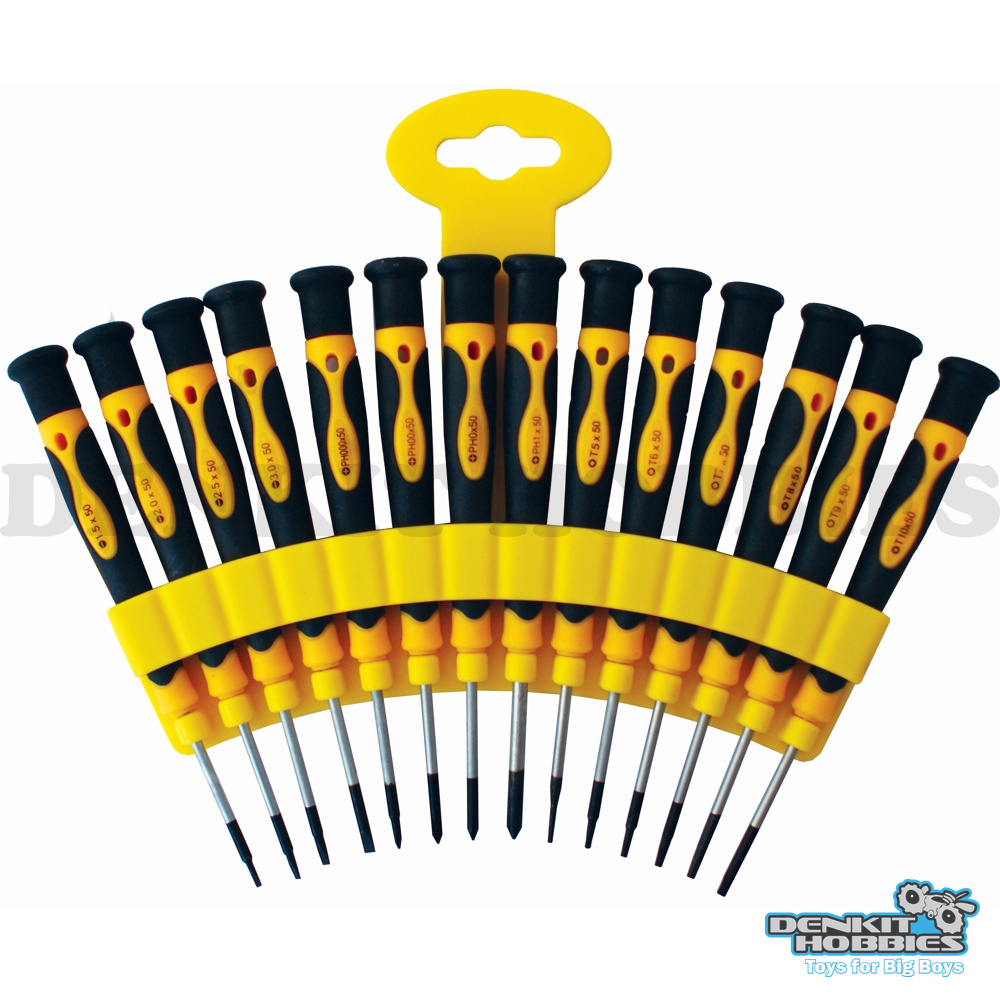 14 PIECE PRECISION SCREWDRIVER SET TORK CRAFT