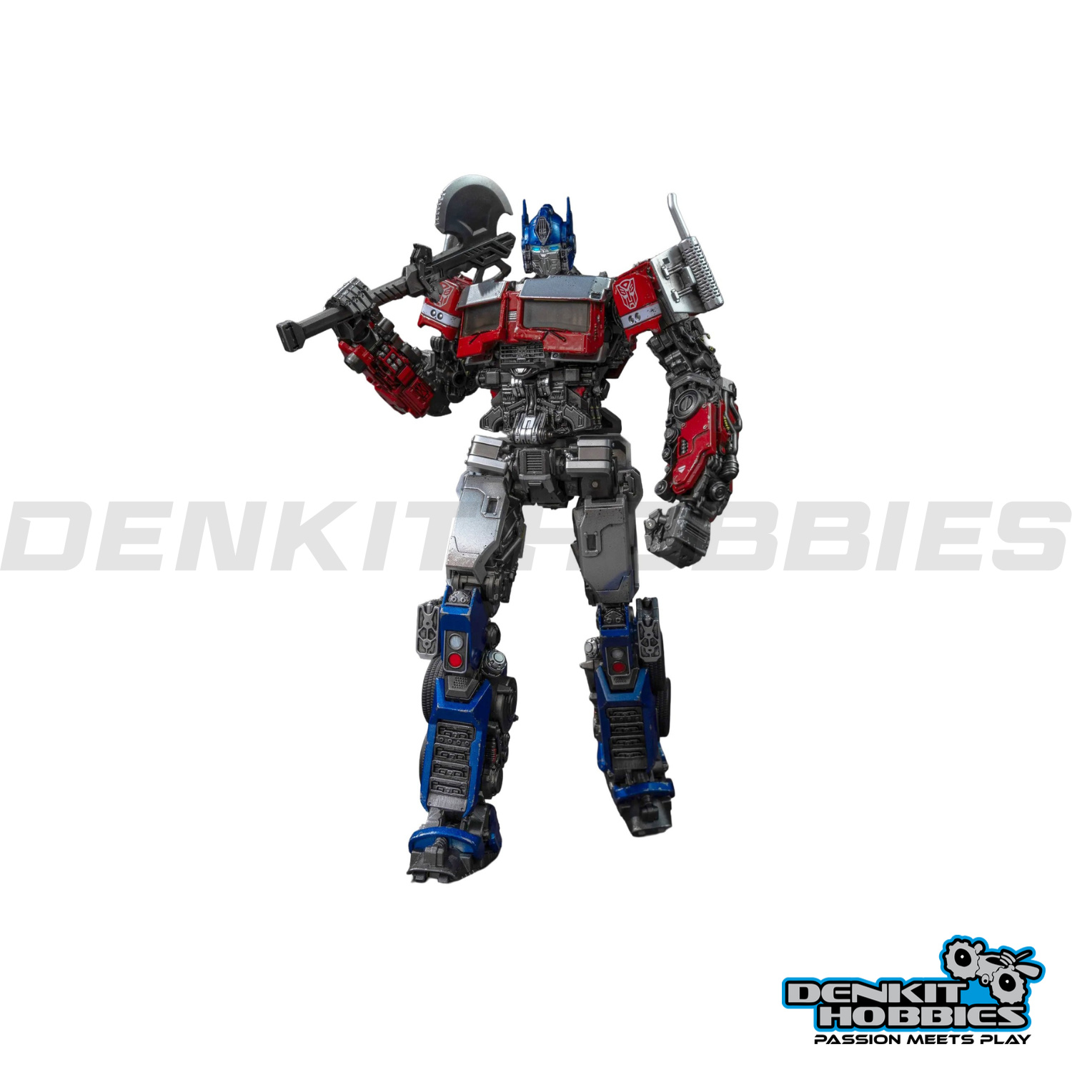 OPTIMUS PRIME TRANSFORMERS RISE OF THE BEASTS DIECAST MODEL KIT AMK PRO SERIES YOLOPARK