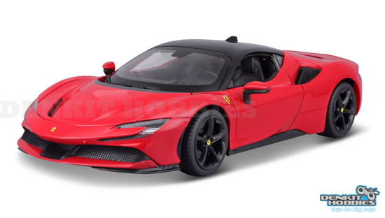 FERRARI SF90 STRADALE RED 1/18 BBURAGO
