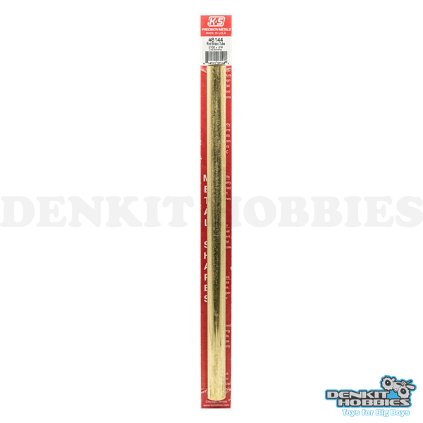 21/32 ROUND BRASS TUBE (1) K&S METALS