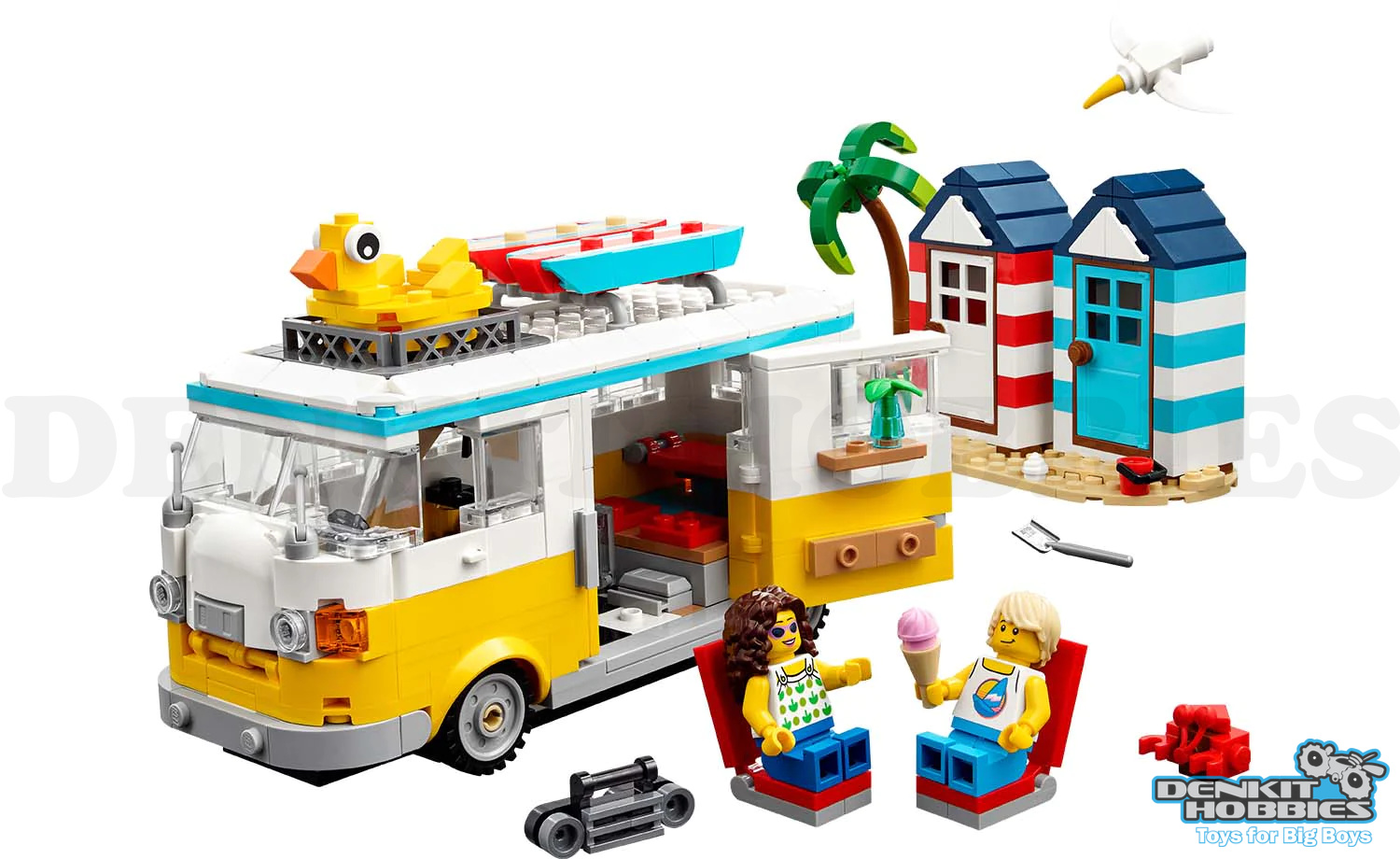 BEACH CAMPER VAN - CREATOR - LEGO