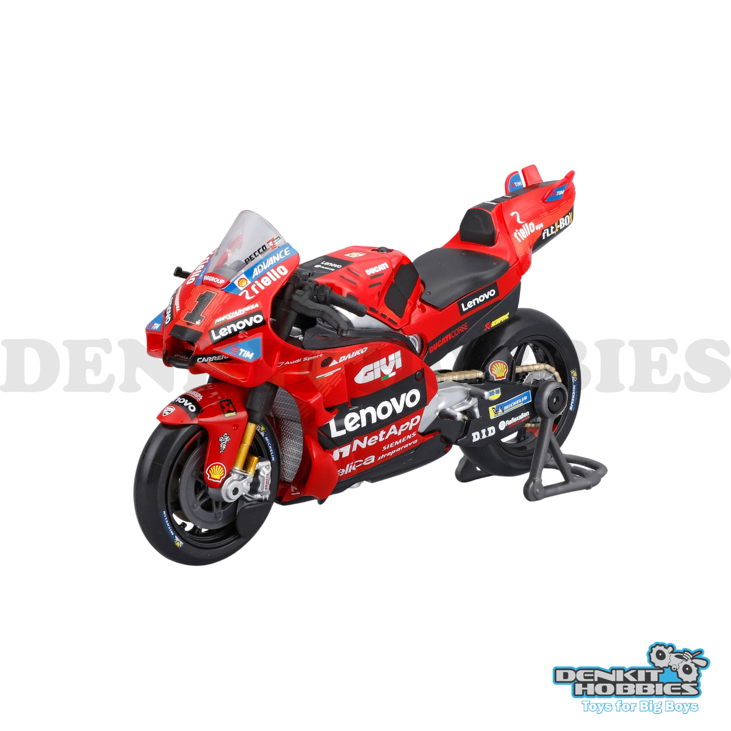 DUCATI LENOVO TEAM MOTOGP 2024 #1 FRANCESCO BAGNAIA 1/18 SCALE MAISTO