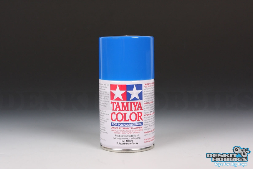 PS-30 BRILLIANT BLUE POLYCARBONATE SPRAY PAINT 100ML TAMIYA