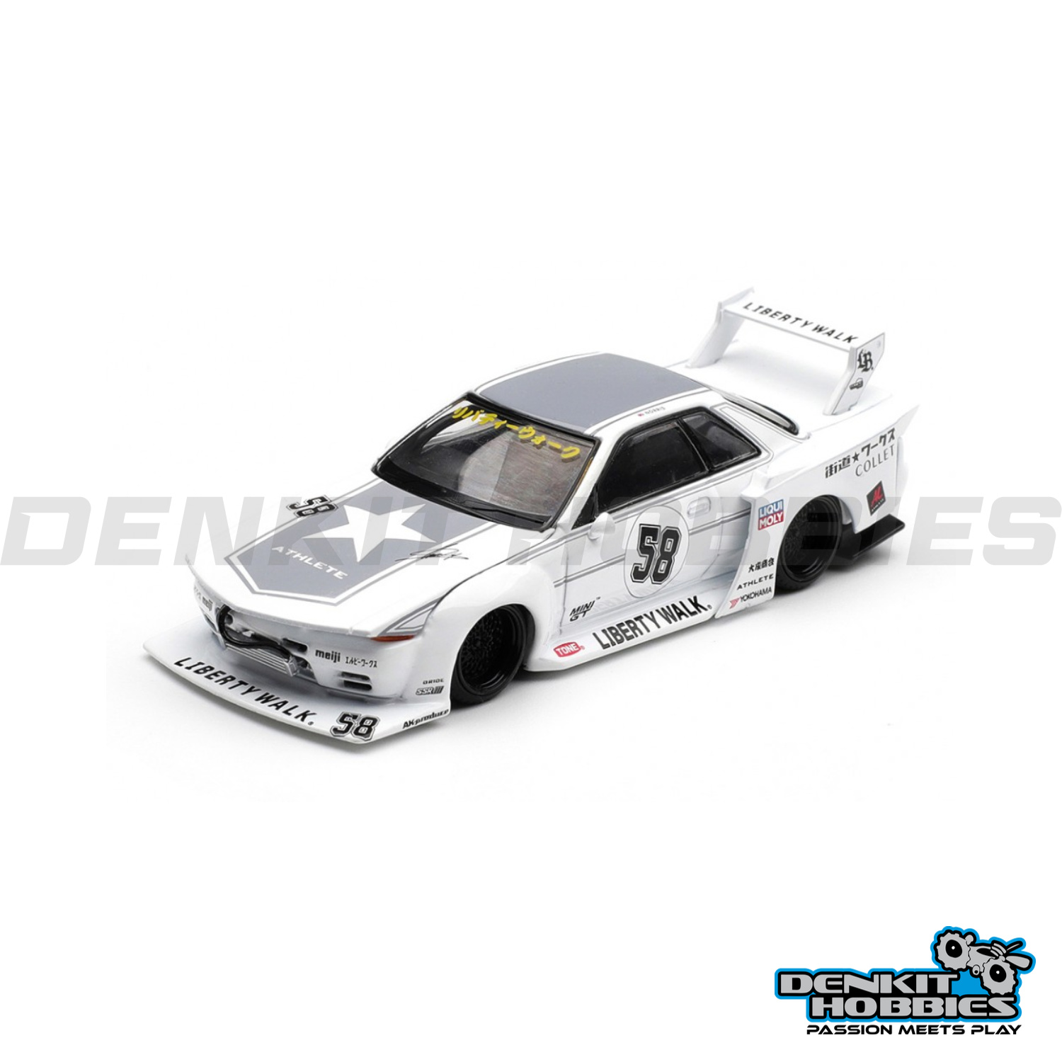 LBWK NISSAN SKYLINE GT-R R32 KAIDO WORKS TAS 2025 1/64 SCALE MINI GT