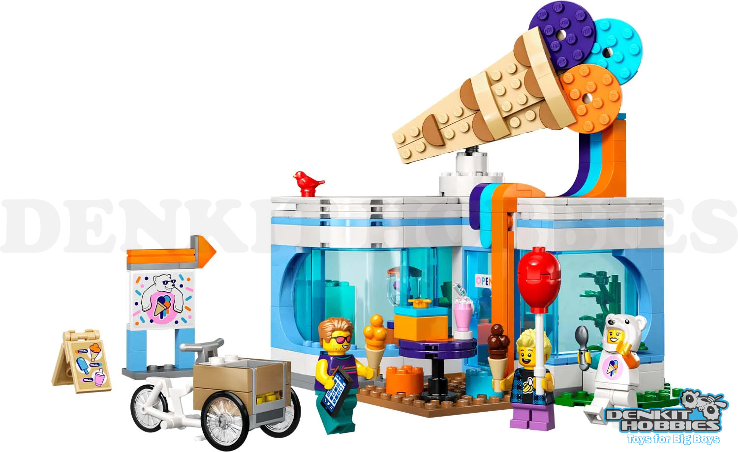 ICE-CREAM SHOP - CITY - LEGO