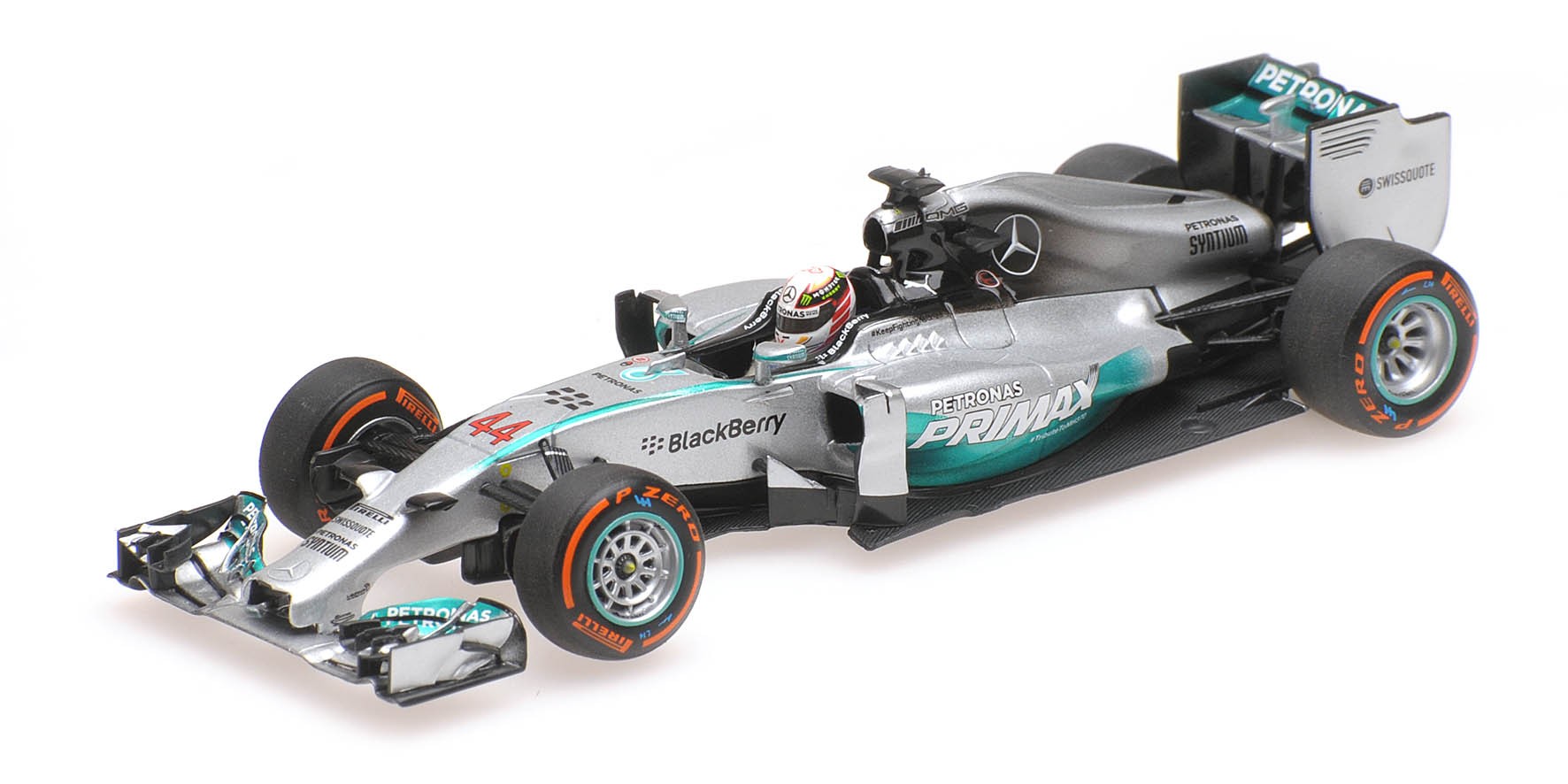 MERC AMG PETRONAS F1 TEAM W05 2014 1/43 MINICHAMPS