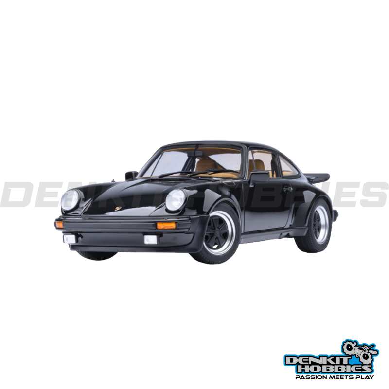 PORSCHE 911 (930) TURBO 3.0 BLACK 1/18 SCALE AUTOART