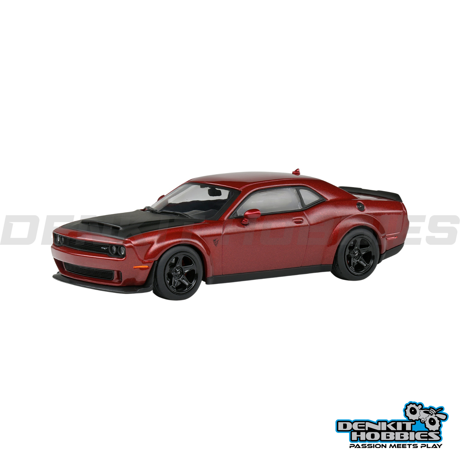 DODGE CHALLENGER DEMON OCTANE RED 2018 1/43 SCALE SOLIDO