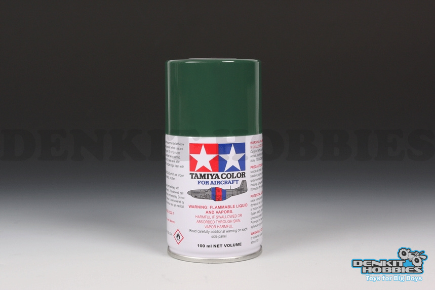 AS-17 DARK GREEN (LJA) LACQUER SPRAY PAINT 100ML TAMIYA