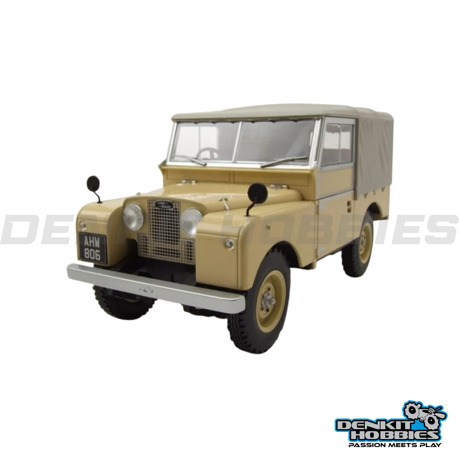 LAND ROVER SERIES 1 IVORY 1957 1/18 SCALE MODEL CAR GROUP