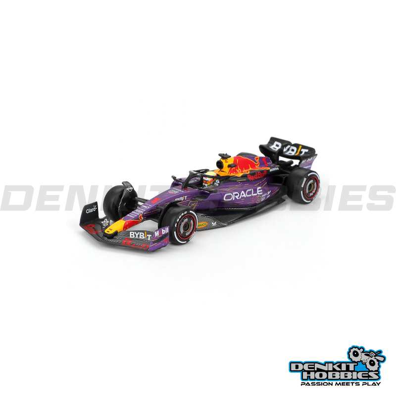 ORACLE RED BULL RACING RB19 #1 MAX VERSTAPPEN 2023 BLISTER PACK 1/64 SCALE MINI GT