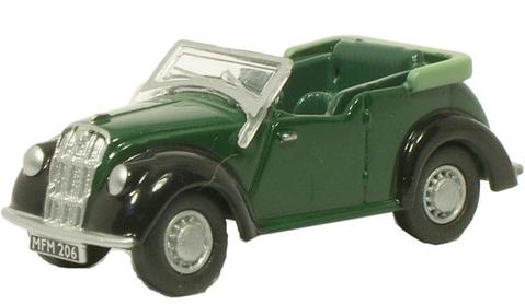 MORRIS 8 GREEN & BLACK 1/76 OXFORD