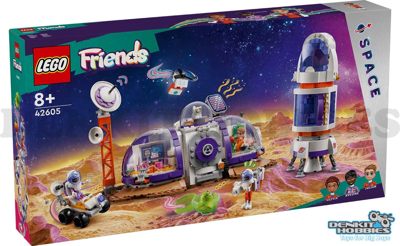 MARS SPACE BASE & ROCKET - FRIENDS - LEGO