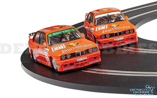 BMW E30 M3 TWIN PACK JAGERMEISTER 1/32 SCALEXTRIC
