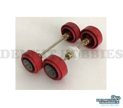 FRONT & REAR AXLE FOR FORD MUSTANG GTY #551/32 SCALE CARRERA