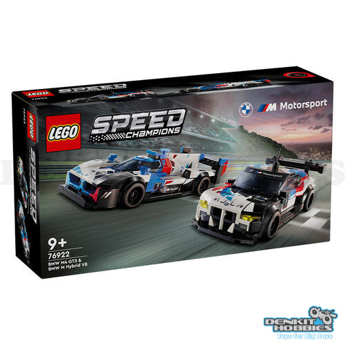 BMW M4 GT3 & BMW M HYBRID V8 RACE CARS - SPEED CHAMPIONS - LEGO