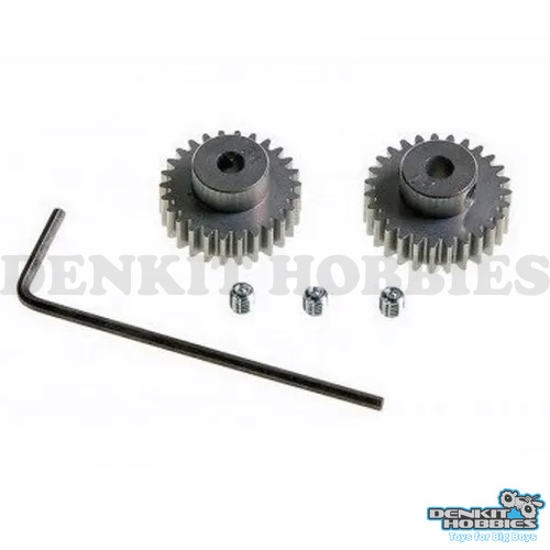 28T & 29T .06 MODULE PINION GEAR SET TAMIYA