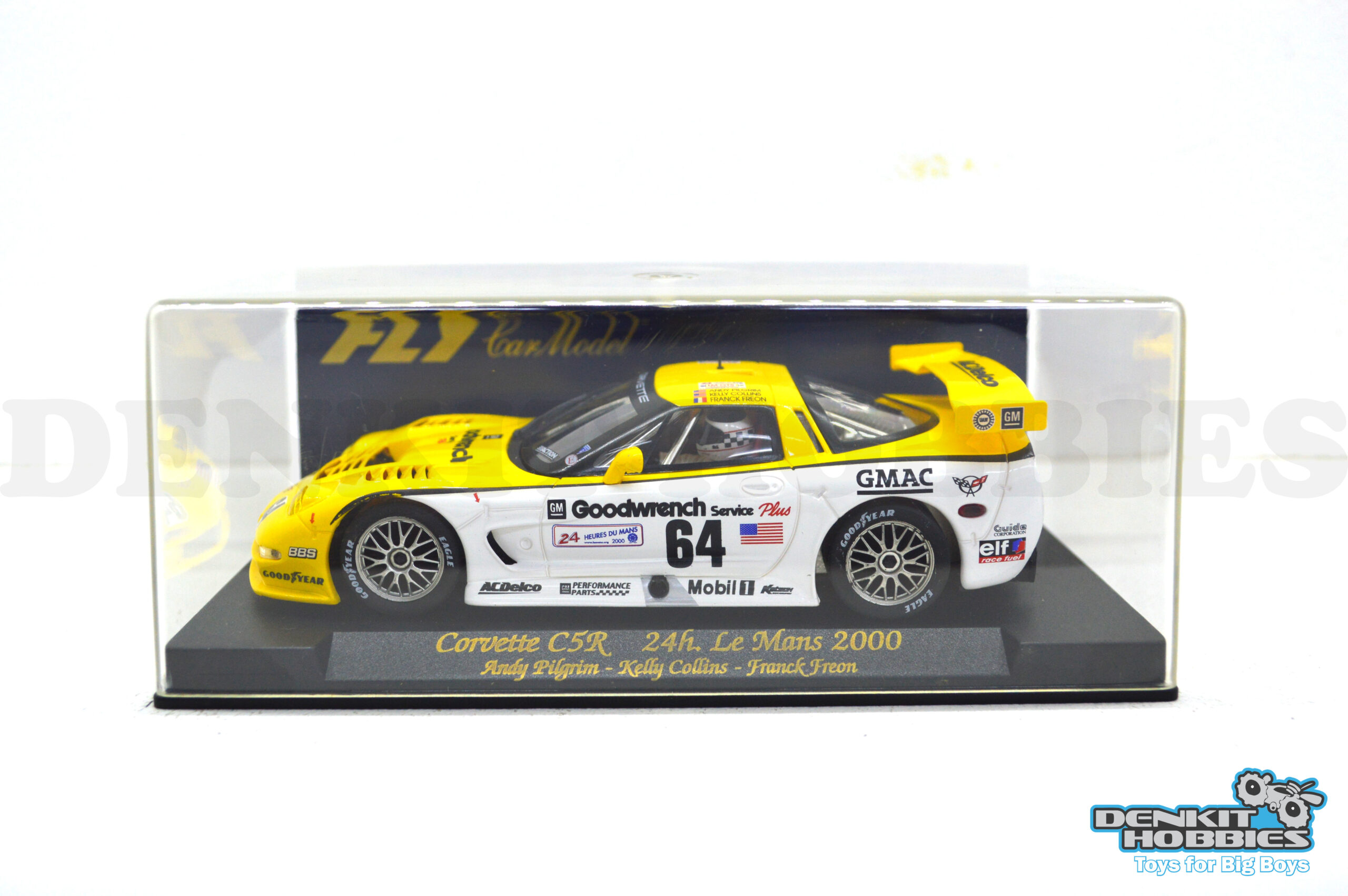 CHEVROLET CORVETTE C5R 24H LE MANS 2000 SLOT CAR 1/32 SCALE FLY