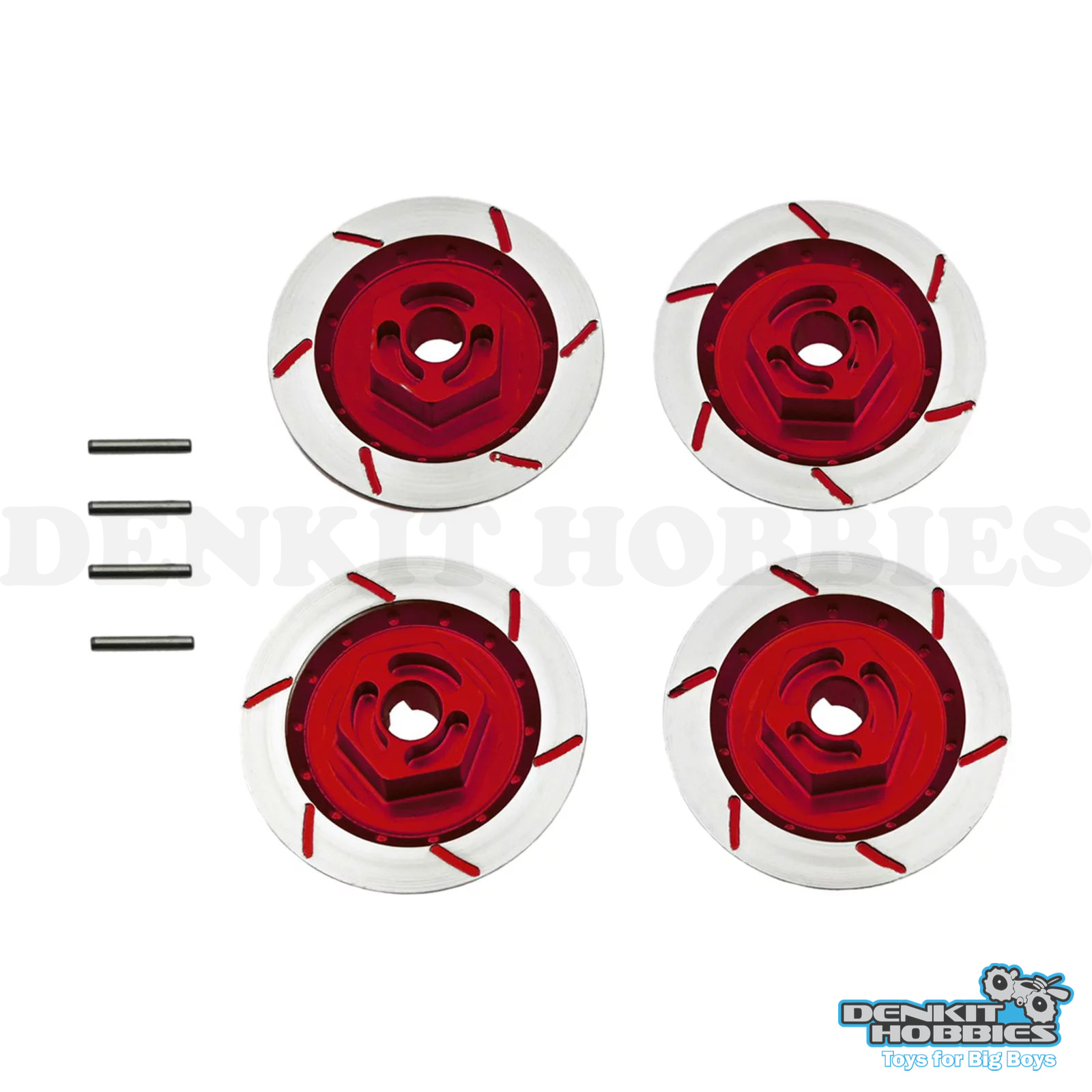 ALUMINIUM SCALE RC CRAWLER BRAKE DISC WITH HEX (4) 1/10 THUNDER INNOVATIONS