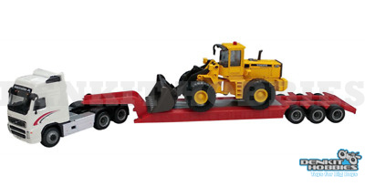 VOLVO FH12 WITH BULLDOZER L150C 1/87 CARARAMA