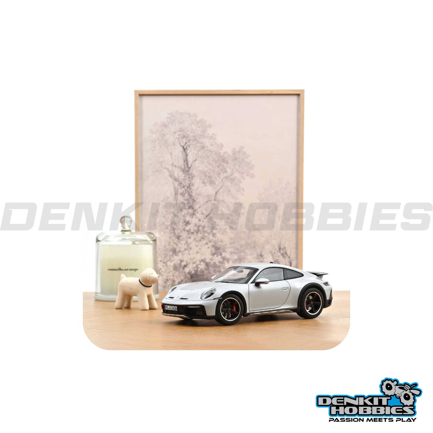 PORSCHE 911 DAKAR 2023 ICE GREY METALLIC 1/18 SCALE NOREV