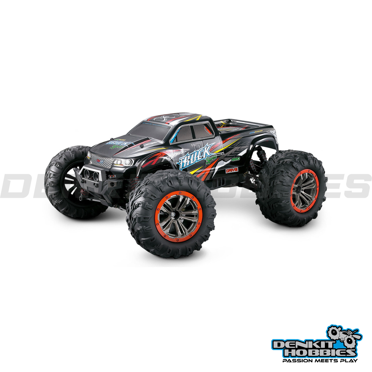 HIGH-SPEED 4WD 9125 OFF-ROAD RC TRUCK READY TO RUN 1/12 SCALE RC LEADING
