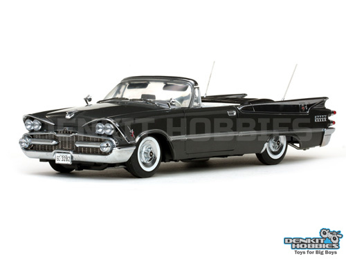 DODGE CUSTOM 1959 OPEN CONVERTIBLE ROYAL LANCER 1/18 SUN STAR