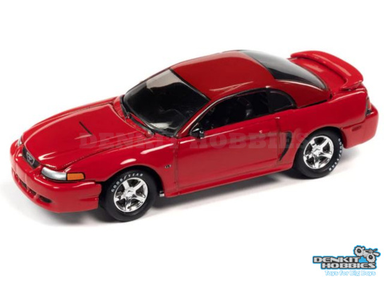 FORD MUSTANG 2003 RED 1/64 JOHNNY LIGHTNING