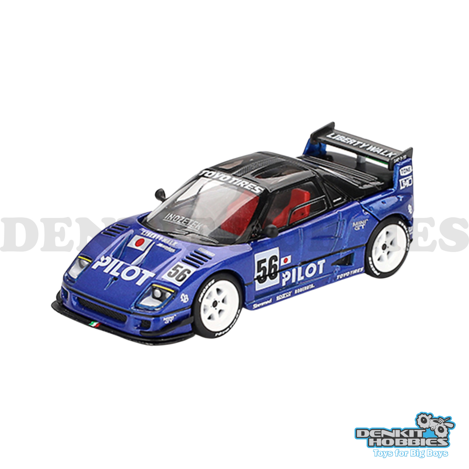 MAZDA AZ-1 LIBERTY WALK LB40 PILOT 1/64 SCALE MINI GT