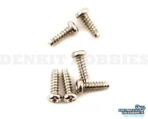 2X6MM ROUND HEAD SELF-TAPPING SCREW (6) TRAXXAS