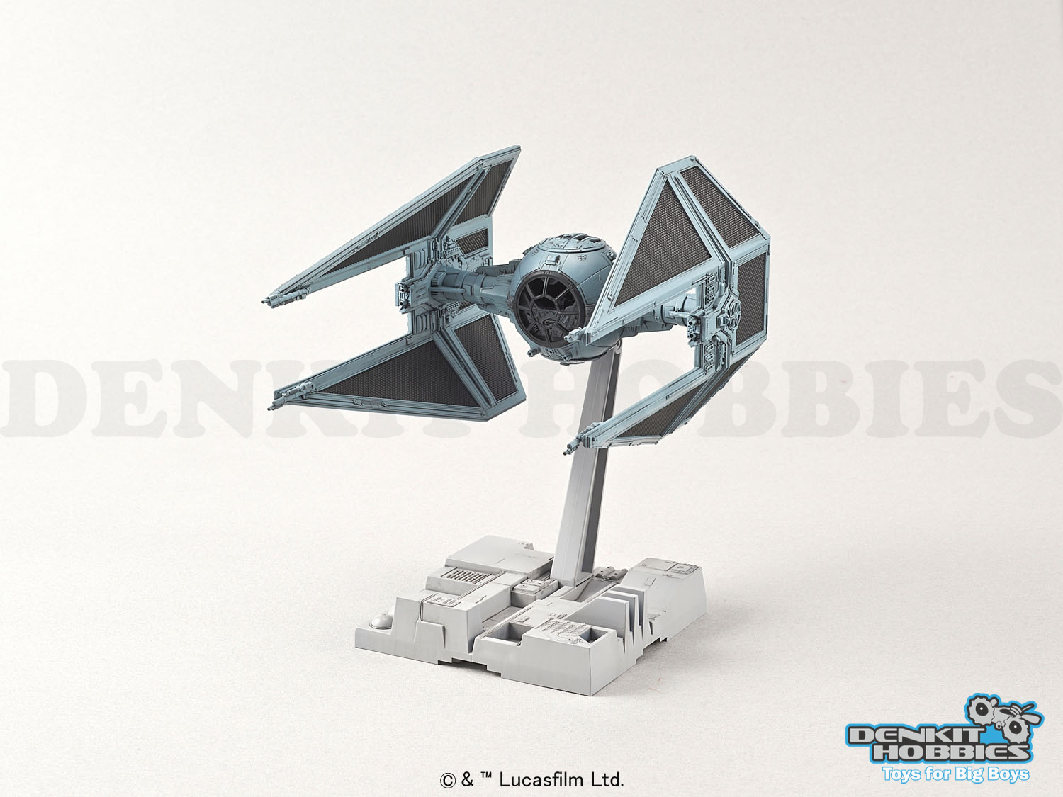 STAR WARS BANDAI TIE INTERCEPTOR PLASTIC MODEL KIT 1/72 REVELL
