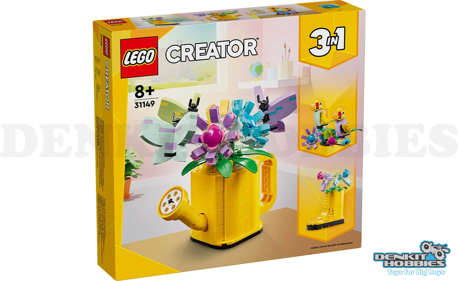 FLOWERS IN WATERING CAN - CREATOR 3 IN 1 - LEGO
