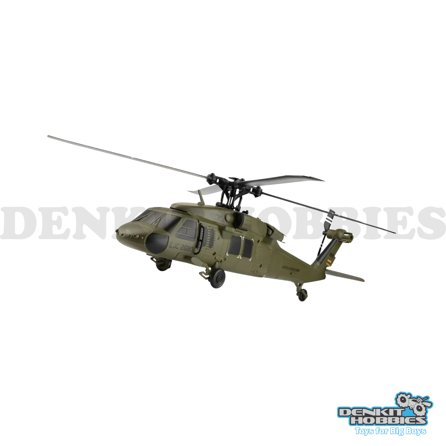 K170 UH-60L 4-CHANNEL FLYBARLESS RC HELICOPTER READY TO FLY XK WL TOYS