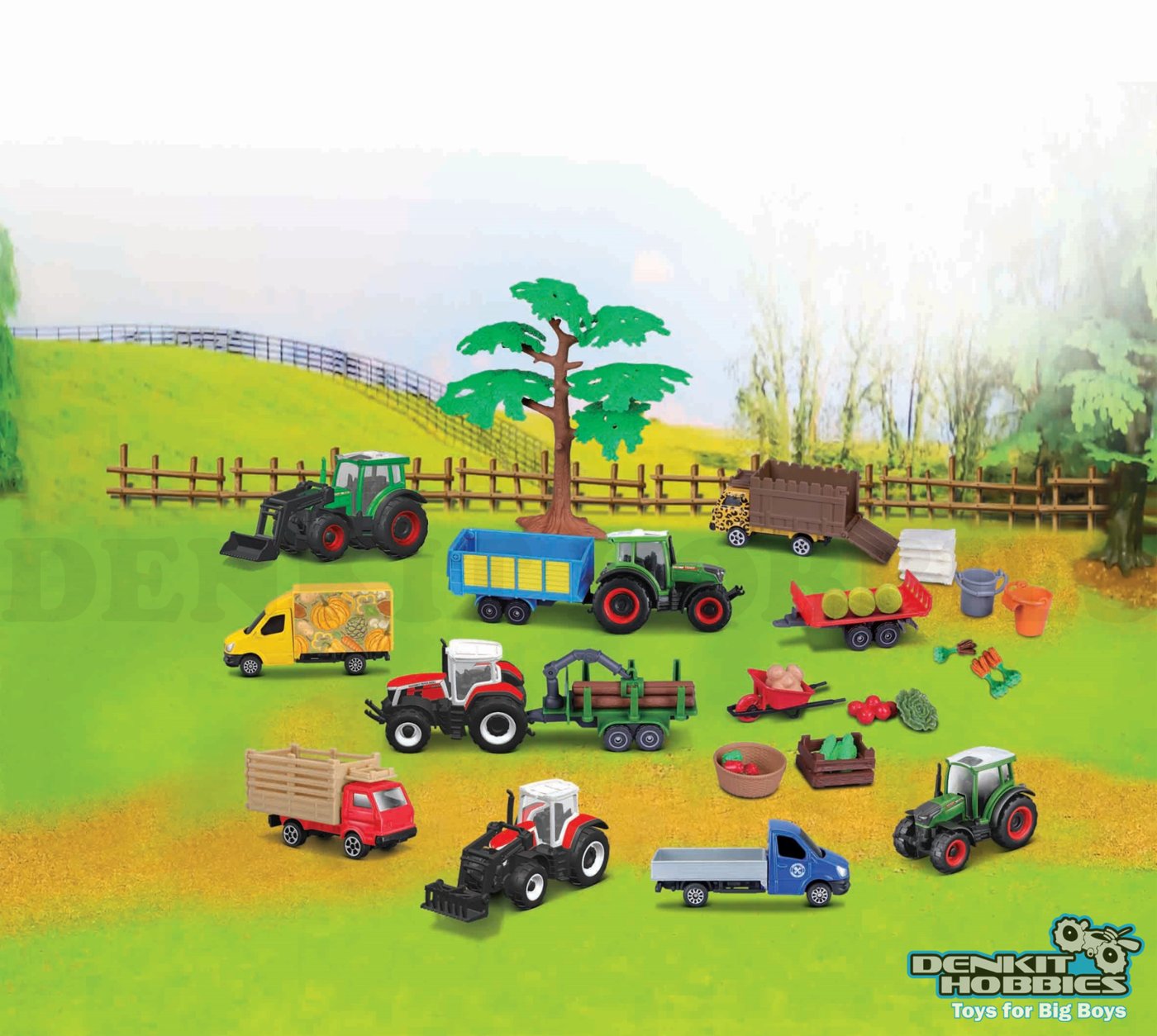 MINI WORK MACHINE SUPER FARM PLAYSET MAISTO