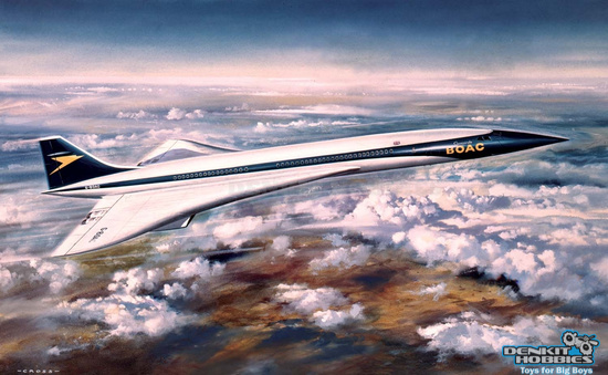 CONCORDE PLASTIC MODEL KIT 1/144 AIRFIX