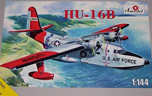 HU-16B ALBATROS PLASTIC MODEL KIT 1/144 AMODEL