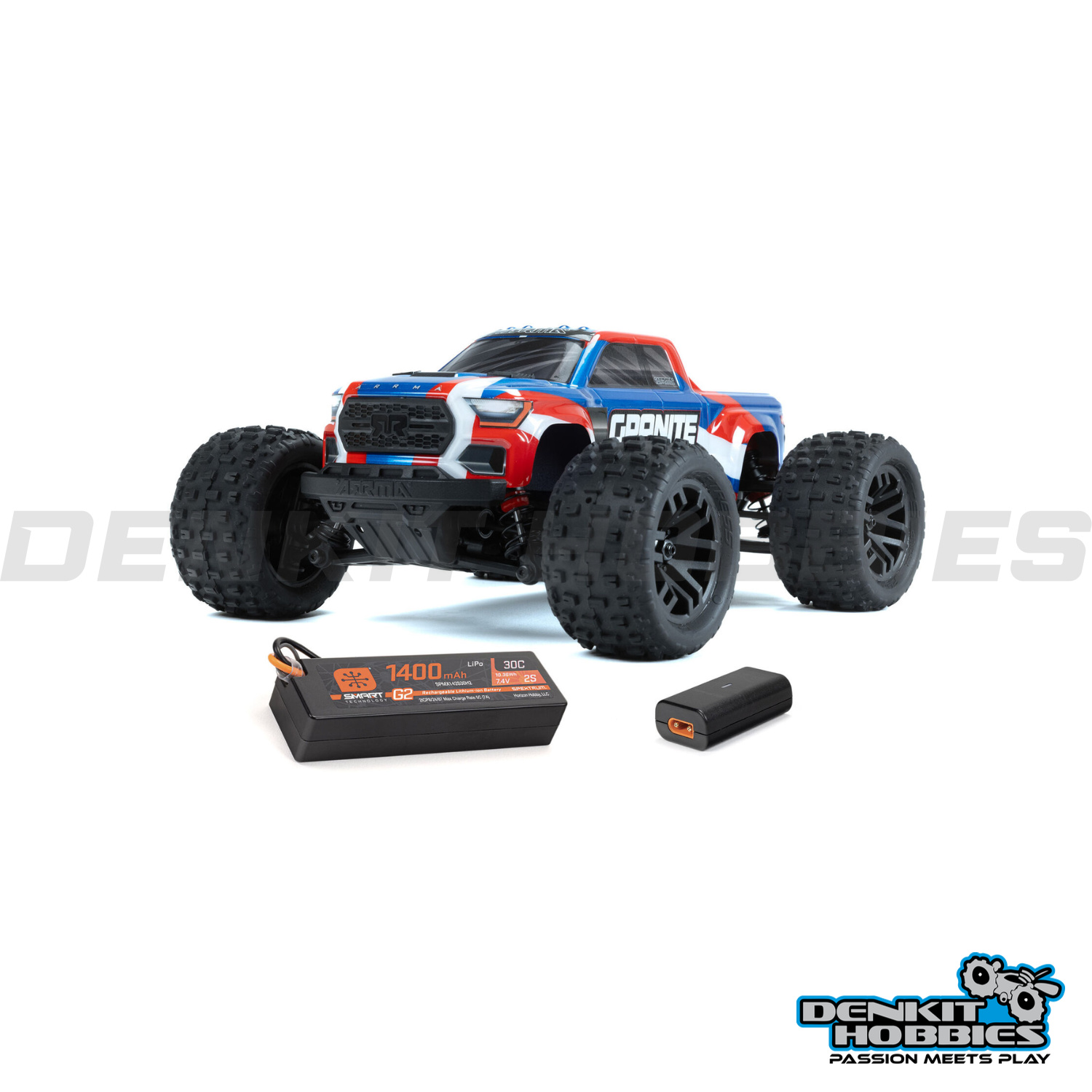 GRANITE GROM 4X4 BRUSHED MONSTER TRUCK READY TO RUN 1/18 SCALE ARRMA