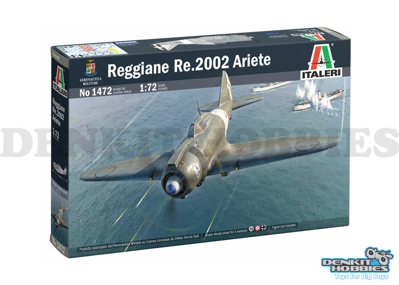 REGGIANE RE 2002 ARIETE PLASTIC MODEL KIT 1/72 SCALE ITALERI