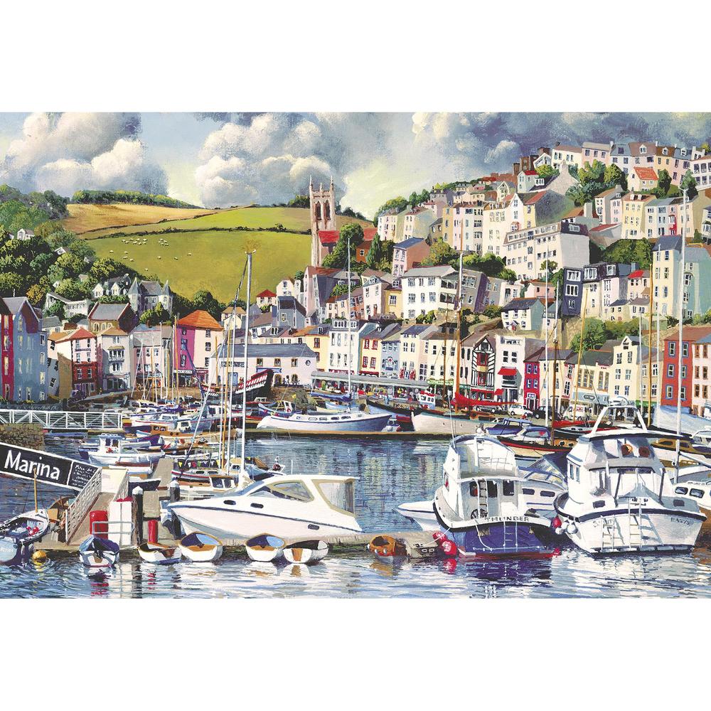 BRIXHAM MARINA 500 PIECE PUZZLE GIBSONS