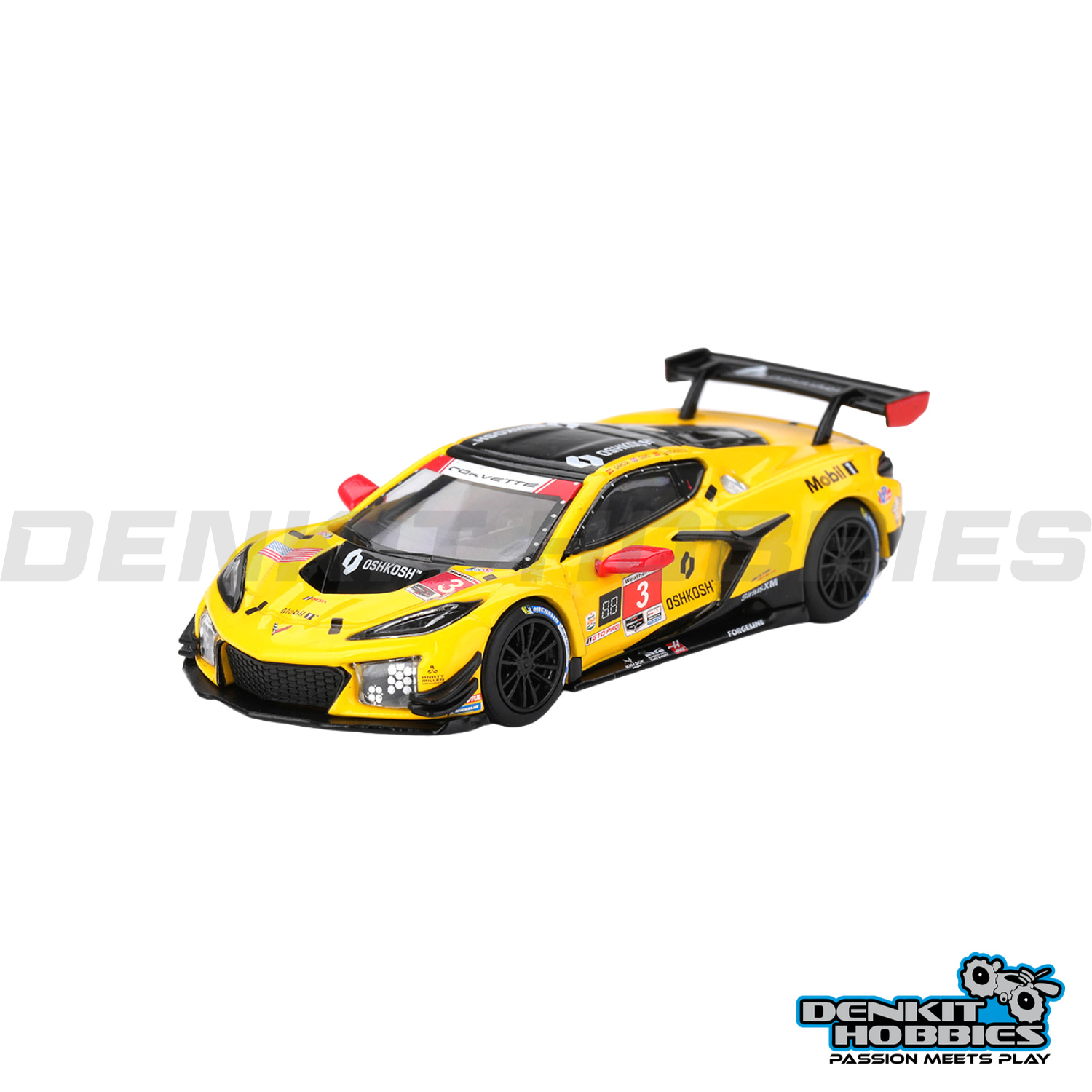 CHEVROLET CORVETTE Z06 GT3.R #3 2025 IMSA DAYTONA 1/64 SCALE MINI GT